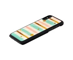 „iKins“ išmaniojo telefono dėklas iPhone XS/S, mėtinės juodos spalvos