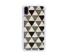Dėklas iKins SmartPhone case iPhone XS/S pyramid baltas