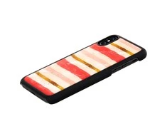 „iKins“ išmaniojo telefono dėklas iPhone XS/S, trumpas, juodos spalvos, torto formos