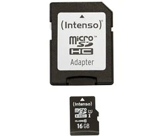Atminties kortelė SD Intenso 16GB 3423470