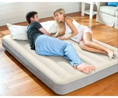 Pripučiamas čiužinys INTEX Deluxe DURA-BEAM Queen 152x203x25 cm