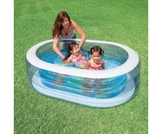 Pripučiamas baseinas INTEX My Sea Friends Pool 163x107x46cm
