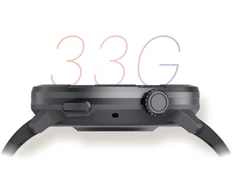 Stelio STSWA102BT Activ Pro GPS 46mm Juodas Titanium