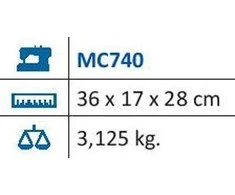 Siuvimo mašina Jata SELECCION MC740