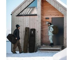 Thule 4941 slidžių ir snieglenčių sportinis krepšys su ratlankiais, 80 l, tamsiai pilkas