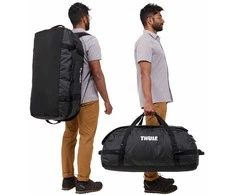 Thule | 90L Bag | Chasm | Duffel | Atsparus vandeniui | Juodas