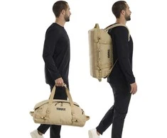 Kelioninis Thule 5445 „Chasm 40L“ sportinis krepšys, švelnios smėlio spalvos.