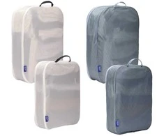Thule | Packing Cube, 2x Large, 2x Medium | Packing Cube | Pond Gray/Baltas