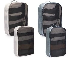 Thule | Packing Cube, 2x Large, 2x Medium | Packing Cube | Pond Gray/Baltas