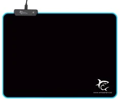 Pelės kilimėlis žaidimams su RGB pašvietimu White Shark Luminous L, 350x250x3mm