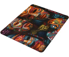 Kilimėlis Sbox VIRACOCHA M MP-07 300x250mm, Juodas With Print