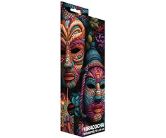 Sbox VIRACOCHA XL pelės kilimėlis, 70 × 30 cm, juodas su spauda