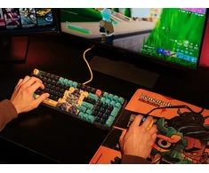 Klaviatūra žaidimams A4Tech Bloody AT98 RENEGADE Alpha Optical Switch, mechaninė, su foniniu apšvietimu, daugiaspalvė