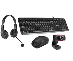 TRACER 4w1 Multi-Office Set klaviatūra Pelės kilimėlis heapdhones