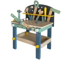 Koala Games G2595 Wooden Workbench With Accesories
