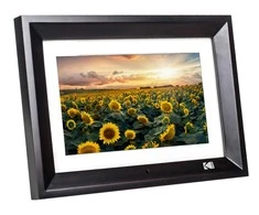 Nuotraukų rėmelis Kodak LED HD 10" RDPF-1020W medinis juoda