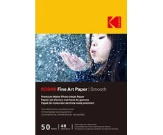Kodak Fine Art Popierius 230g Matinis padengtas lygus 4/6x50