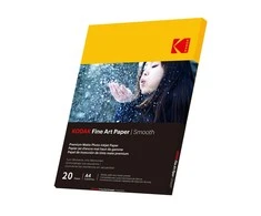 Kodak Premium Fineart Smooth Photo Paper 20 vnt. A4 21x30cm / Kat. 9891-092