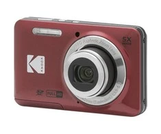 Skaitmeninis fotoaparatas Kodak PIXPRO FZ55 Friendly Zoom, raudonas