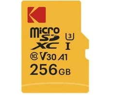 Karta Kodak Microsdxc Micro Sdxc Microsd 256gb Uhs-i U3 V30 A1 + Adapteris