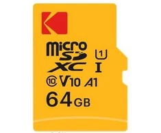 Kodak Micro SDXC 64GB UHS-I U1 V10 A1 Premium