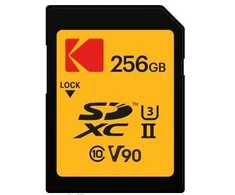Atminties kortelė Kodak SDXC 256GB UHS-II U3 V90 Ultra Pro
