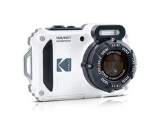 Kodak WPZ2 skaitmeninis fotoaparatas, baltos spalvos