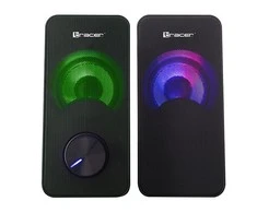 Kompiuterio kolonėlės TRACER TRAGLO46366 Garsiakalbiai 2.0 Loop RGB USB