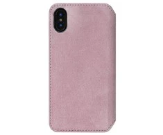Dėklas Krusell Broby 4 Card SlimWallet Apple iPhone XS Max rožinės spalvos
