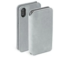 Dėklas Krusell Broby 4 Card SlimWallet Apple iPhone XS Max pilkos spalvos