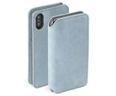 Dėklas Krusell Broby 4 Card SlimWallet Apple iPhone XS mėlynas