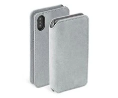 Dėklas Krusell Broby 4 Card SlimWallet Apple iPhone XS light pilkas