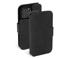 Dėklas Krusell PhoneWallet Leather iPhone 13 Pro Max 6.7" juoda/juodas 62396