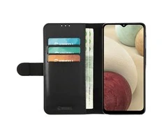 Dėklas Krusell PhoneWallet Samsung Galaxy A02 juodas