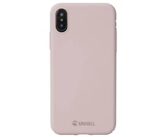 Krusell Sandby dėklas Apple Apple iPhone XS dusty rožinės spalvos