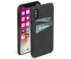 Apple Telefono dėklas Krusell Sunne 2 Card Cover iPhone XS Max, juodas