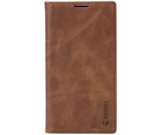 Dėklas Krusell Sunne 2 Card Foliowallet Sony Xperia L2 vintage cognac