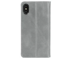 Dėklas Krusell Sunne 4 Card FolioWallet Apple iPhone XS Max vintage pilkas