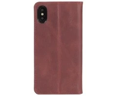 Dėklas Krusell Sunne 4 Card FolioWallet Apple iPhone XS Max vintage red