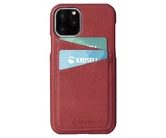 Dėklas Krusell Sunne CardCover Apple iPhone 11 Pro Max vintage raudonos spalvos (61795)