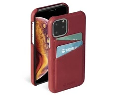 Dėklas Krusell Sunne CardCover Apple iPhone 11 Pro Max vintage raudonos spalvos (61795)