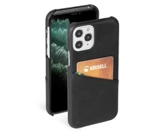 Dėklas Krusell Sunne CardCover Apple iPhone 12 mini vintage juodas (62155)