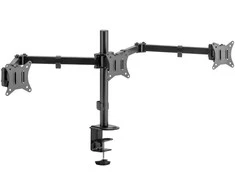 Monitorių laikiklis Sbox LCD-352/3-2 (13-27/3x9kg/100x100)