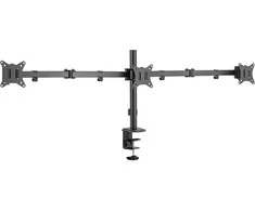 Monitorių laikiklis Sbox LCD-352/3-2 (13-27/3x9kg/100x100)