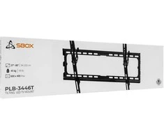 Laikiklis SBOX TV wall mount, tilting, for 32"-55", load capacity 35 kg, juodas (PLB-3446T-2)