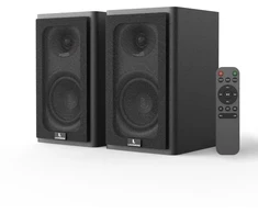 Laudberg XS1B bookshelf speakers 2.0 80W juodas