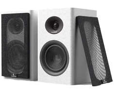 Laudberg XS1W bookshelf speakers 2.0 80W baltas