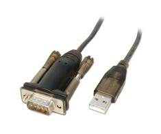 Adapteris - LINDY USB į Serijinį Konverterį Lite Adapteris, Juodas