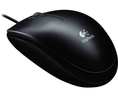 Pelė Logitech B100, Juoda