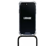 Dėklas Lookabe iPhone 7/8+ aukso ir juodo atspalvio karoliai, loo002